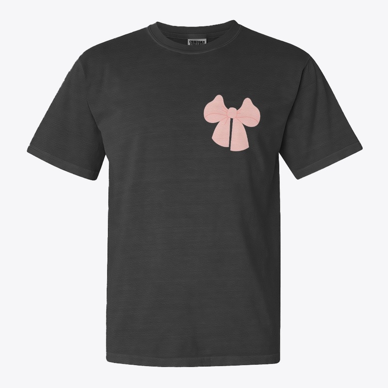 "I’m Just a Girl" – Bow-Themed Apparel
