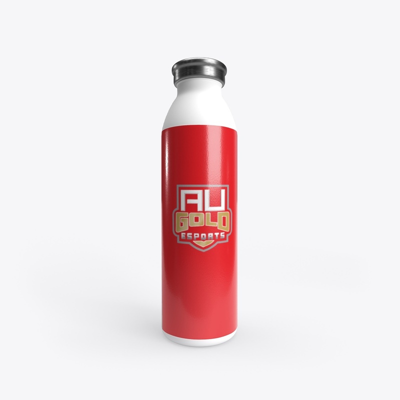 Gold Logo Water Bottle 