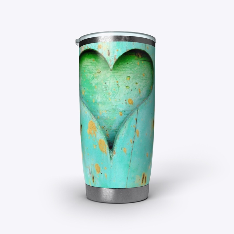 Teal Green Heart