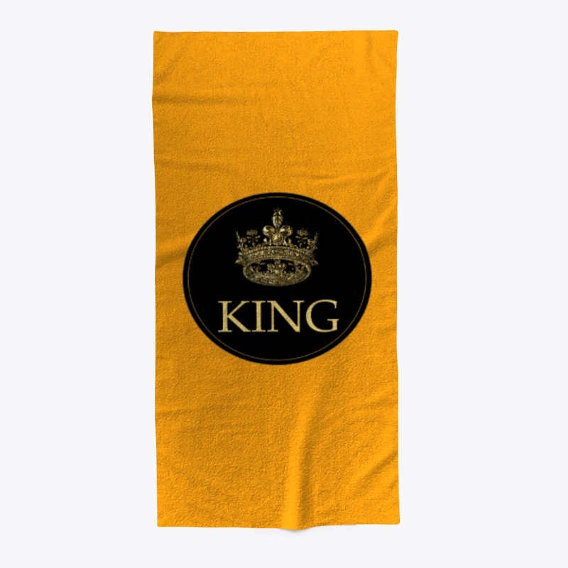King and Crown Emblem 