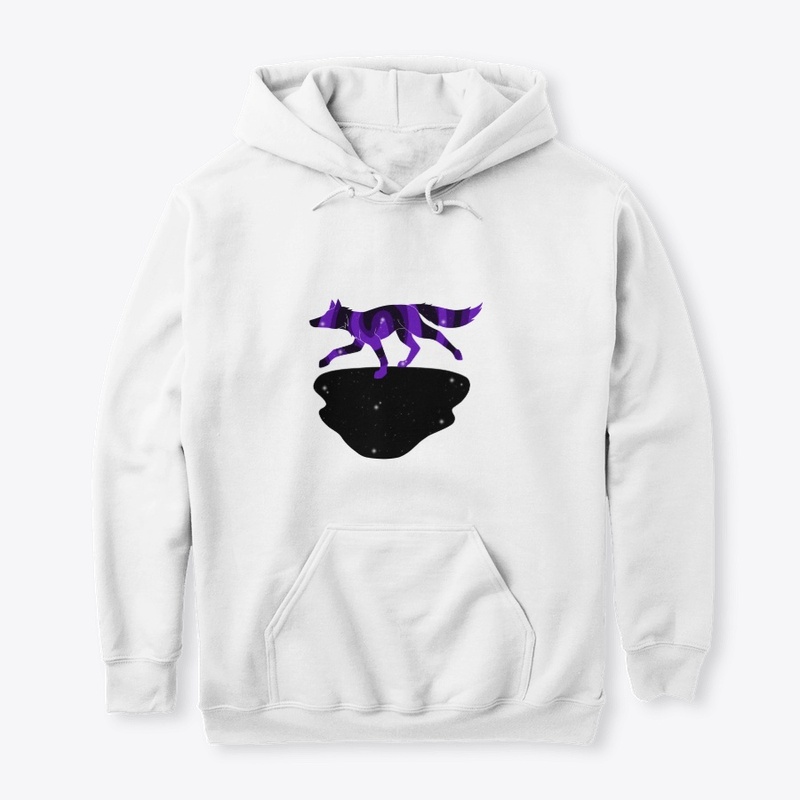 Purple running starry fox