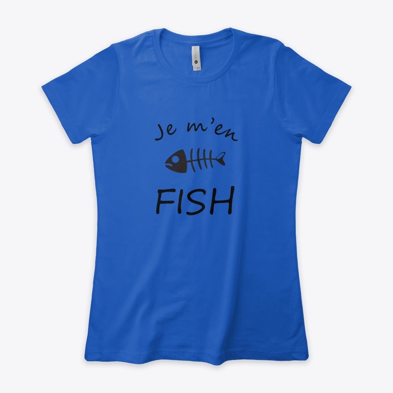 tee-shirt je m'en fish
