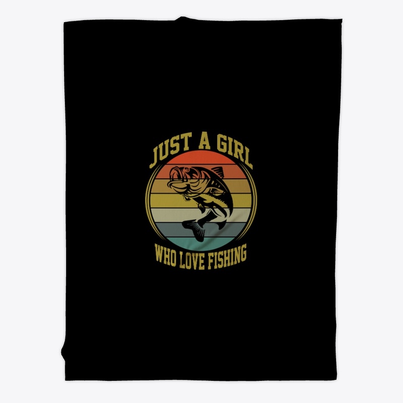 Just a girl who love fishing vintage