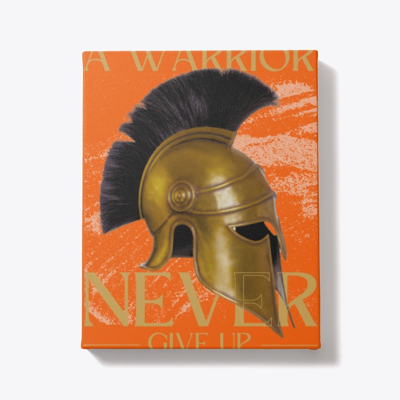 Never Give Up T- Shirt Design 
