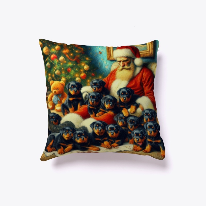 Santa Rottweiler