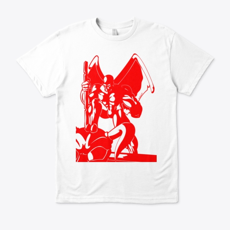 GARGOYLE V2 (White/Black &amp; Red )
