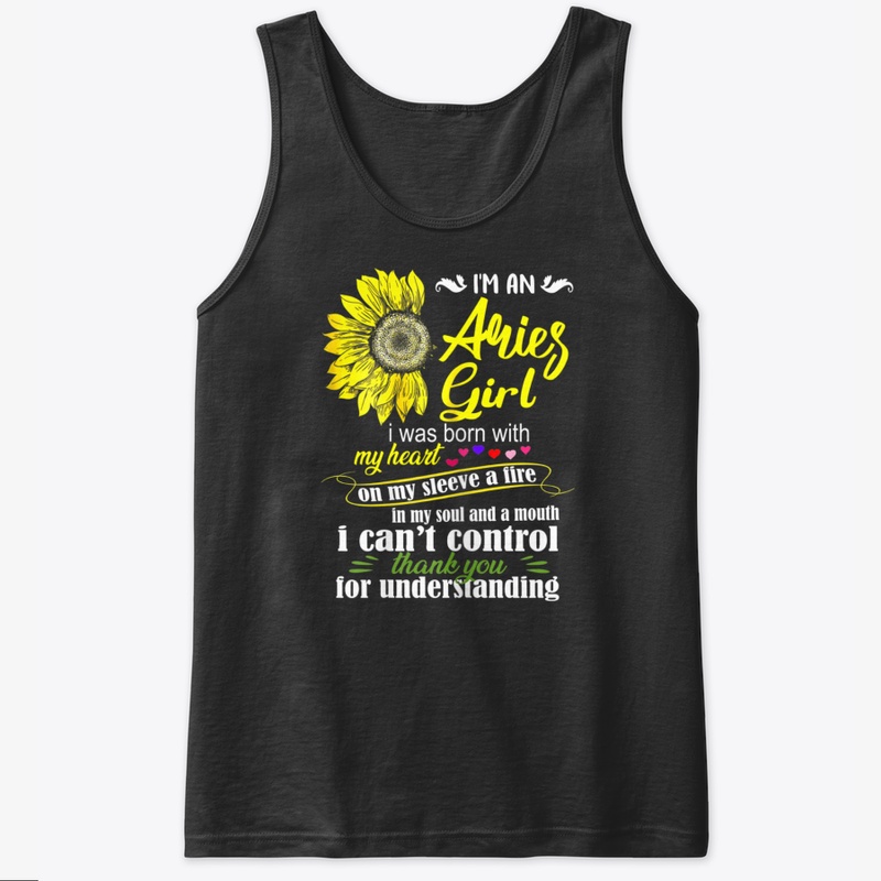 Im An Aries Girl Pullover Hoodie