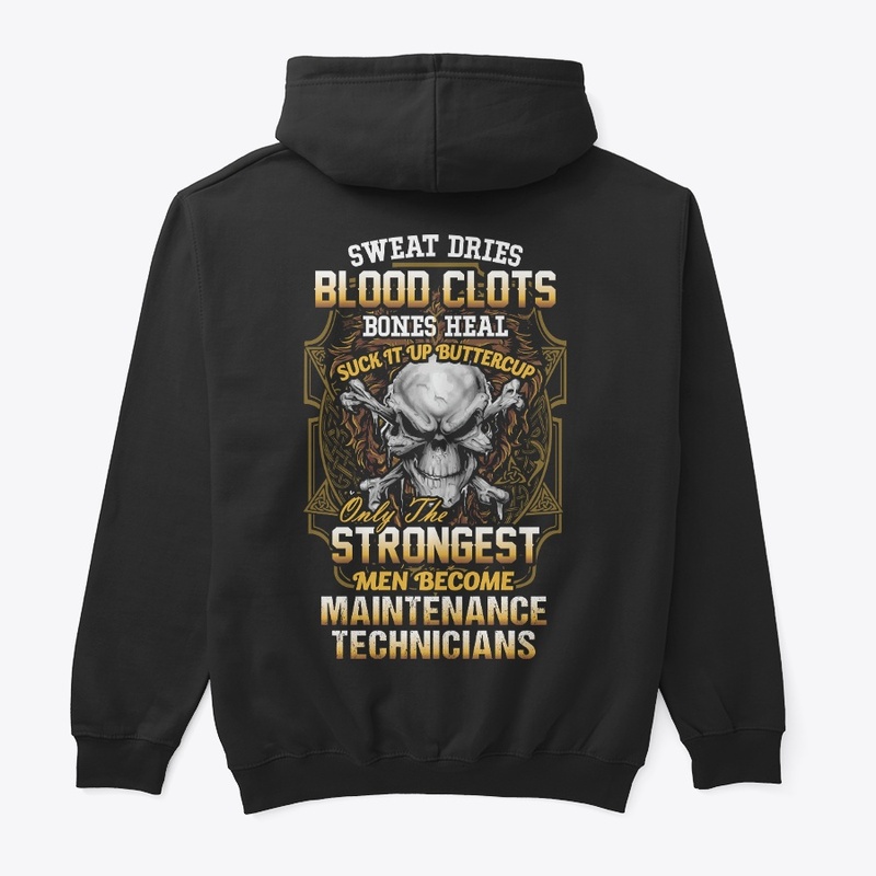 Strongest Maintenance Technician Hoodie 