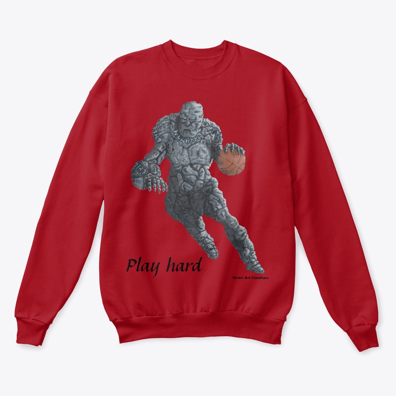 Stone Golem Basketball Tee