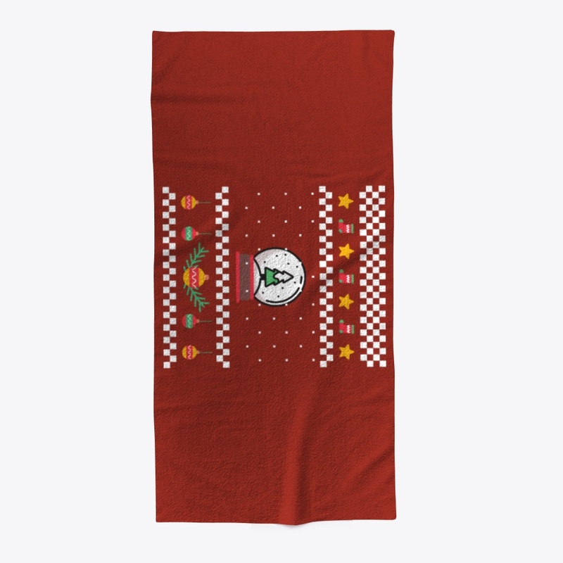 Snowglobe Christmas Pattern Ugly Sweater