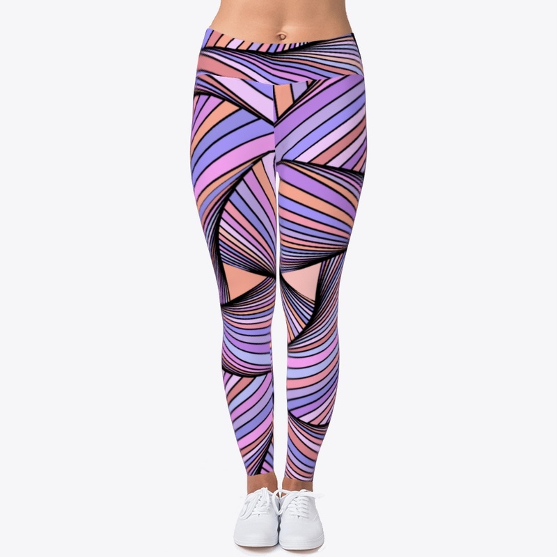 Color Abstract op art design