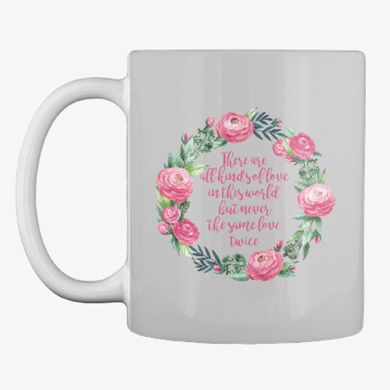 PINK FLORAL F. SCOTT FITZGERALD