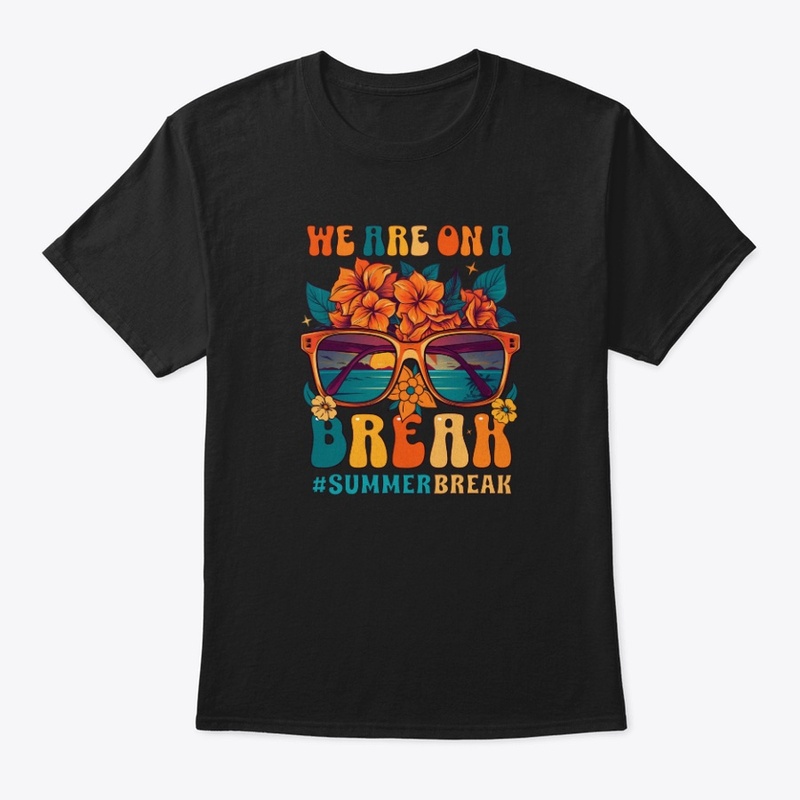 Summer Beach Vibes Sunglasses Tee Design