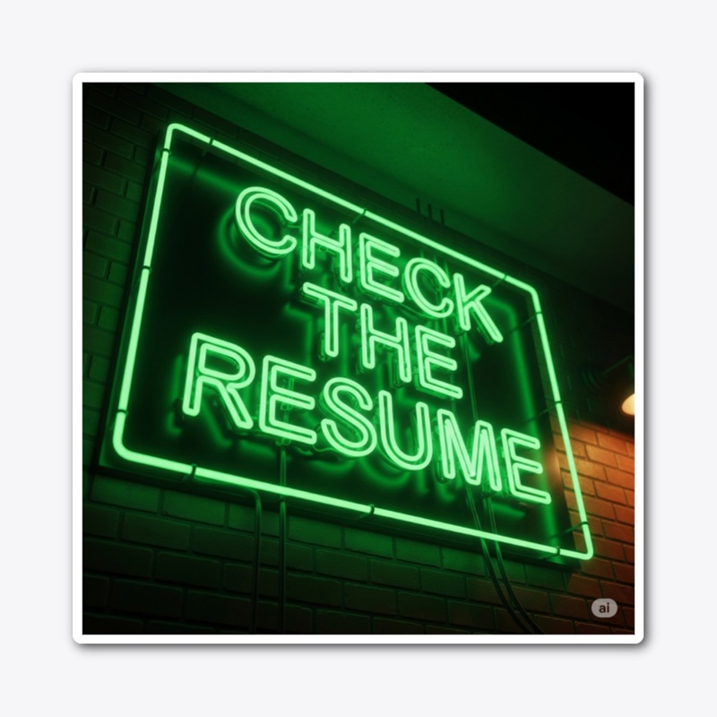 Check the Resume