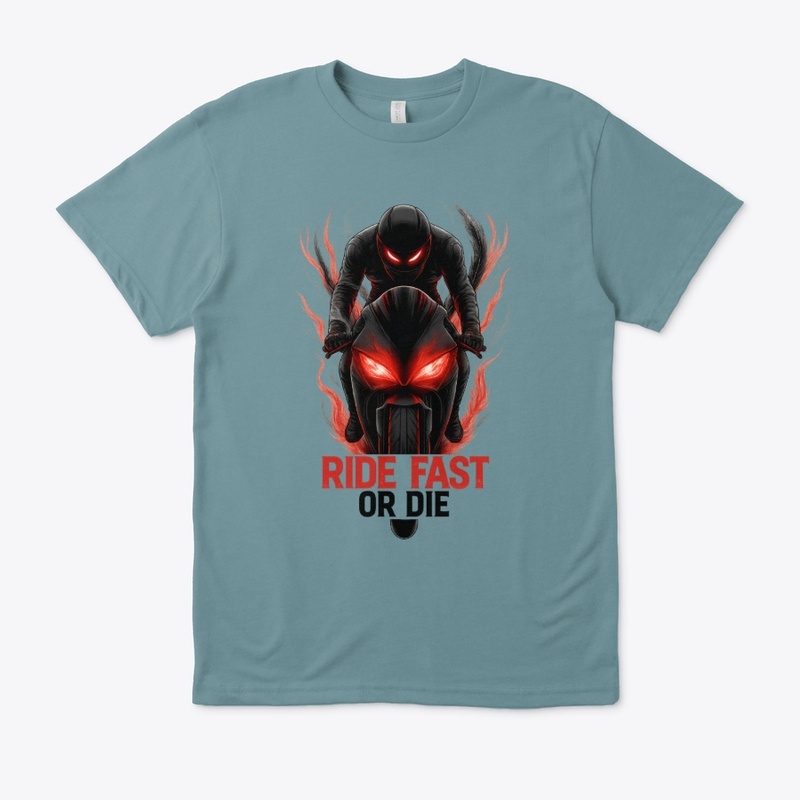 Dark Rider – Ride Fast or Die T-Shirt