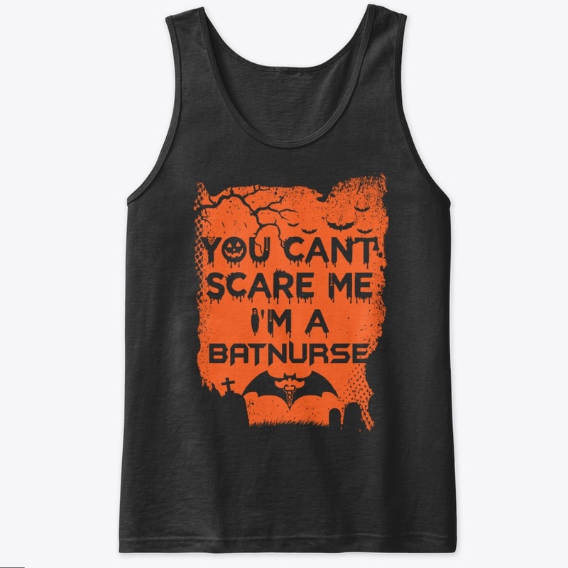 You Cant Scare Me Im A Batnurse slim fit