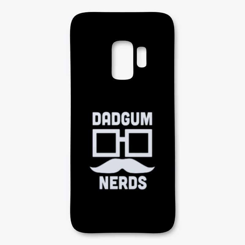 Dadgum Logo - White