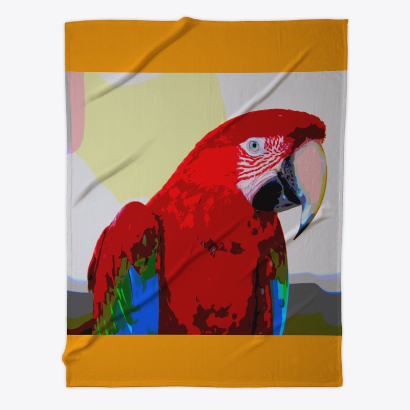 Neon Parrot by Michelle