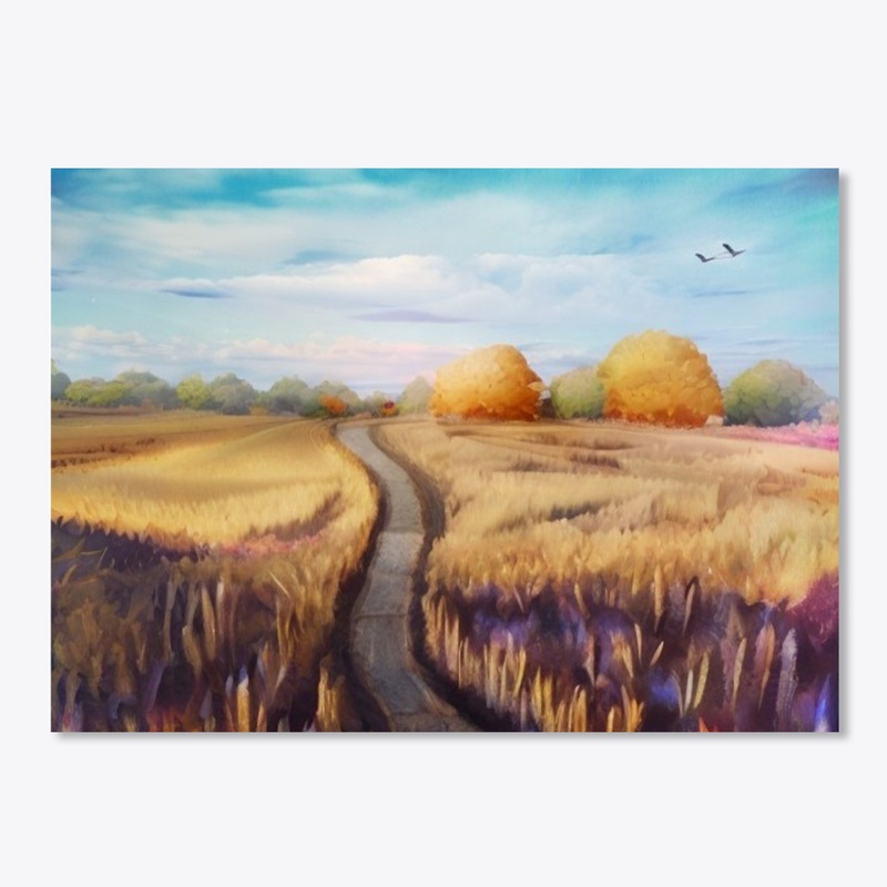 Beautiful landscape art by MarieAnn