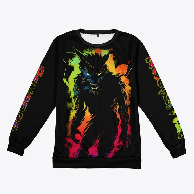Nocturnal Revenge Werewolf Silhouette 