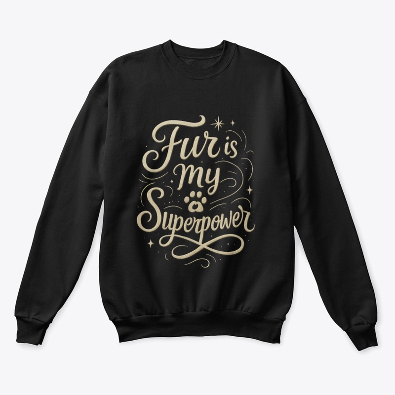 Fur is My Superpower - Persian Cat Quote