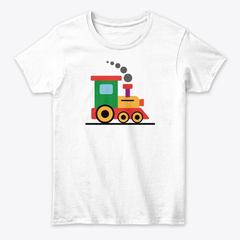 colored train