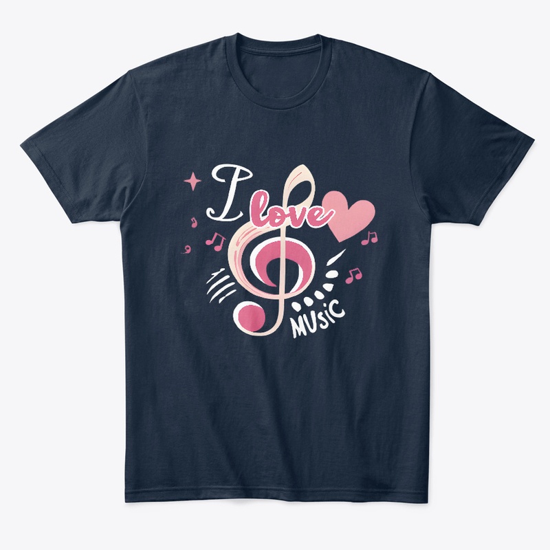 I Love Music T-shirt