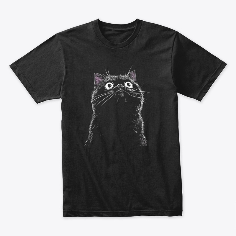 Minimal Round-Face Cat