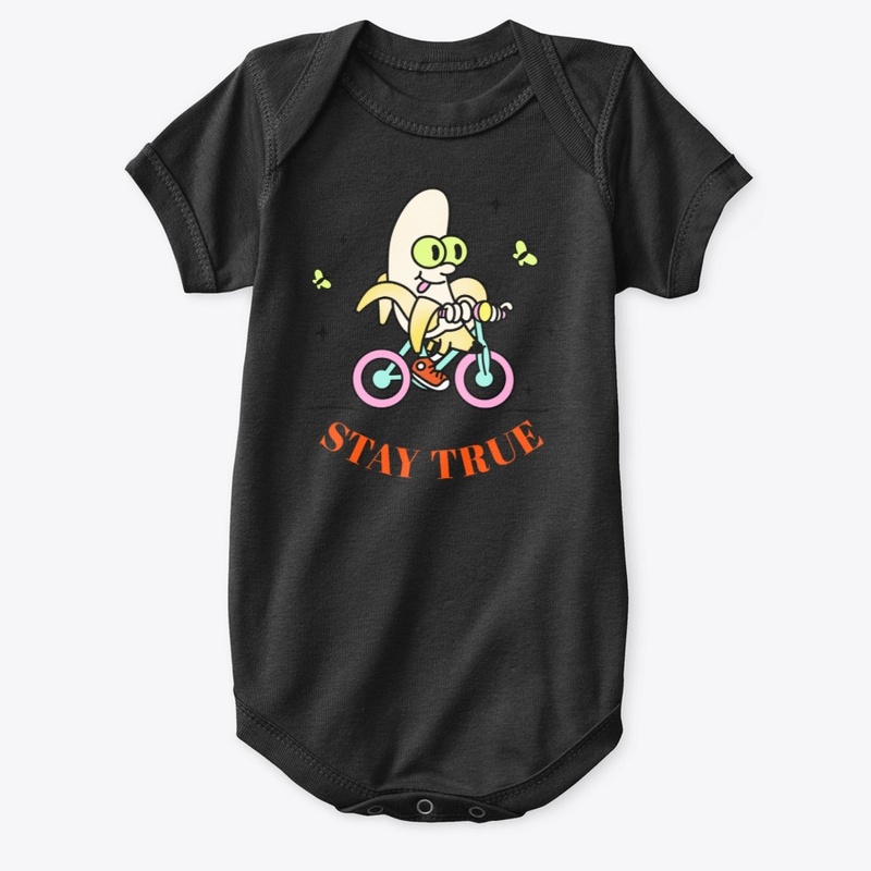 Stay True Like Bicycle Rider