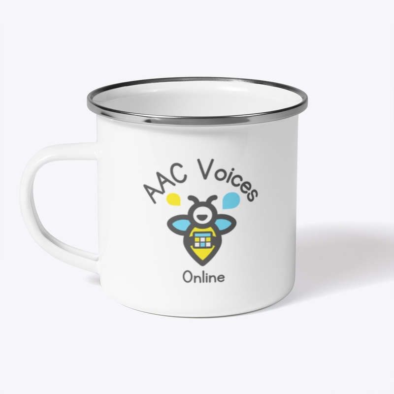 AAC Voices Online Camping Mug