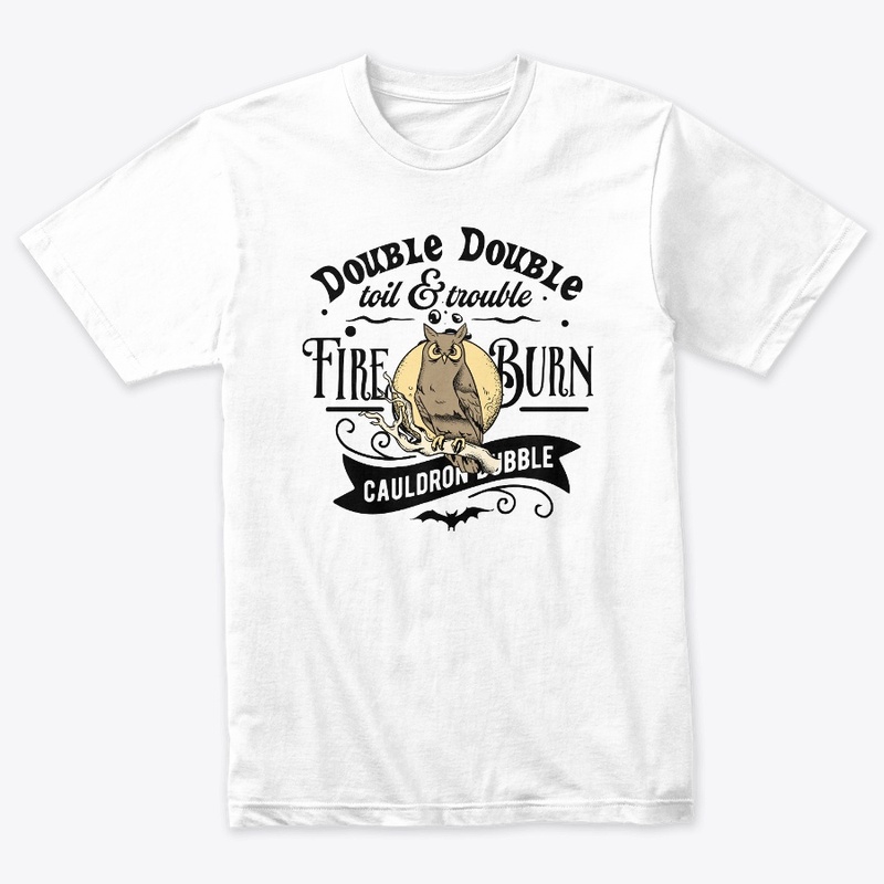 Double Double Fire Burn Premium Tee