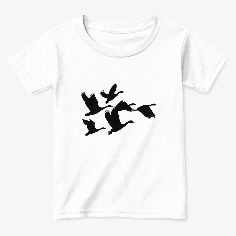 Flying birds tee shirt 
