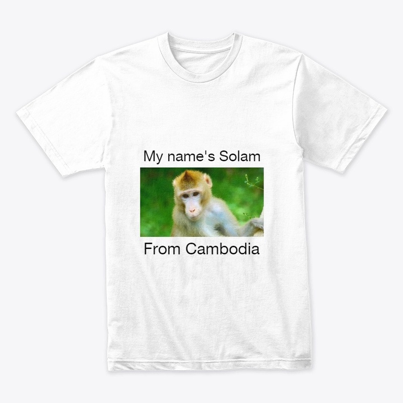 Solam on T shirt now so adorable