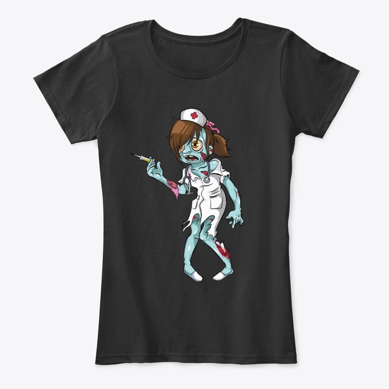 Zombie Nurse Halloween Funny Spooky 🎃 