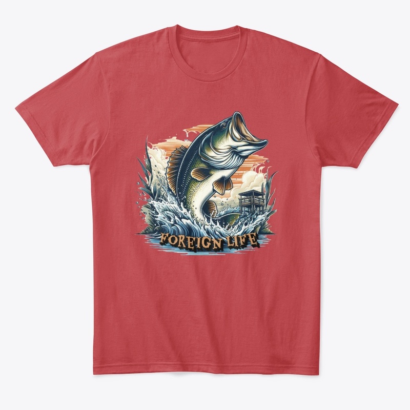 Foreign Life Large Mouth Bass 