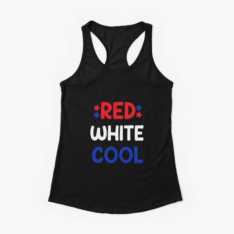 Red White Cool Shirt, 4th Of July Shirt