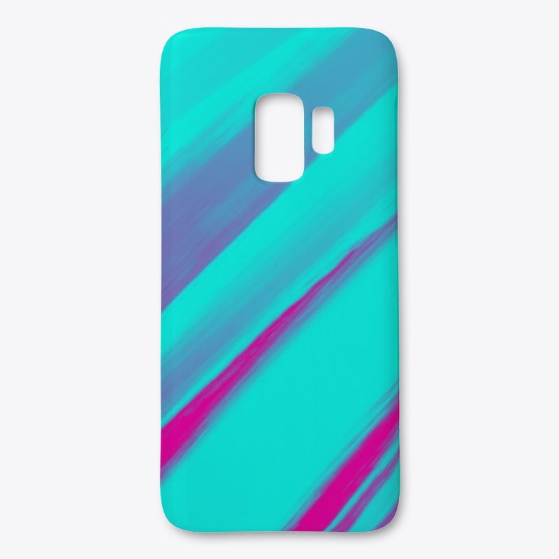 Aqua and Magenta
