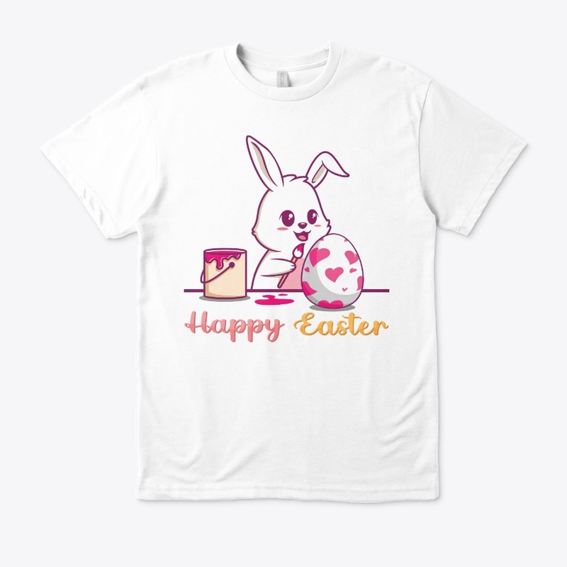 Cute Easter Day Rabbit - Happy Easter
