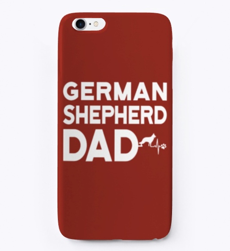 German Shepherd Dad Heart beat