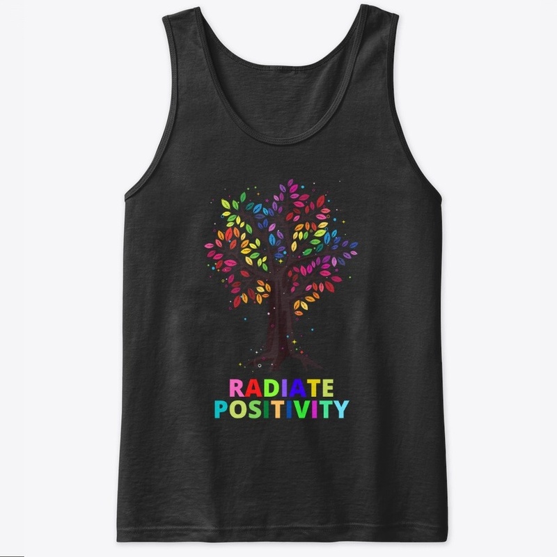 Radiate positivity - yoga shirt