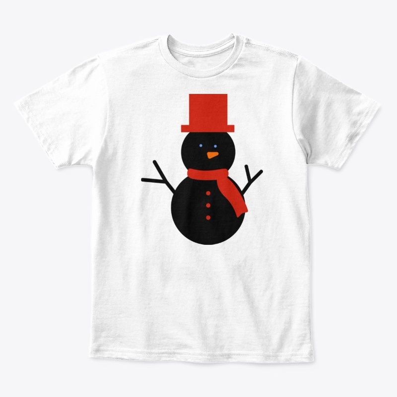 Black snow Man