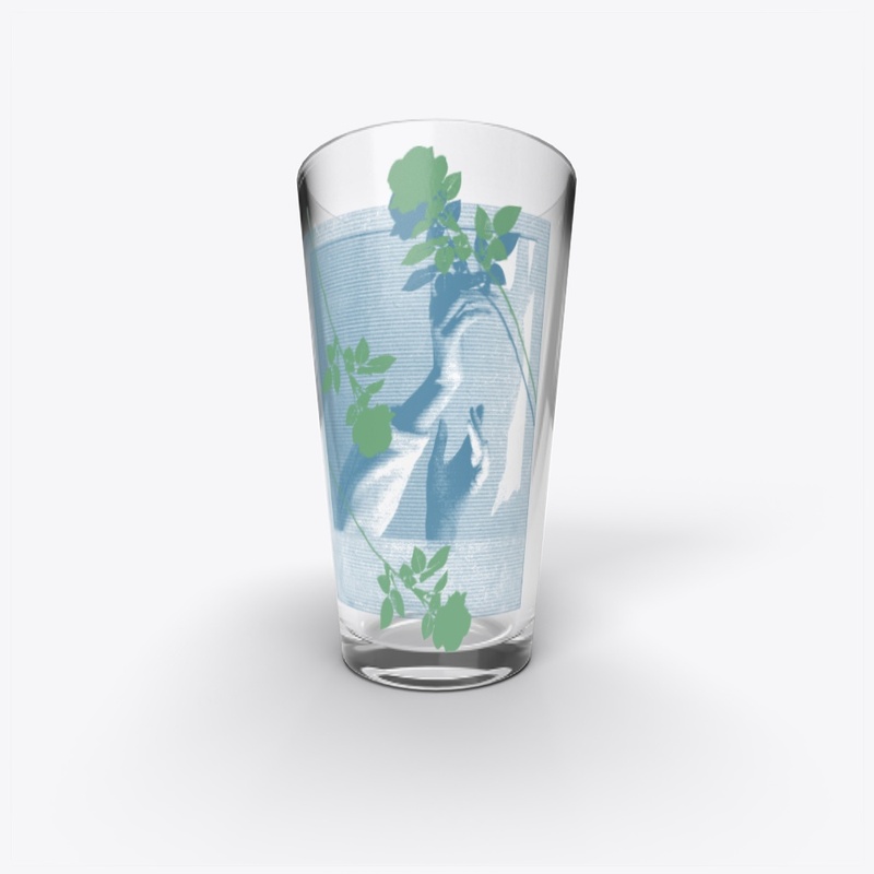 Beautiful pint glass and poster