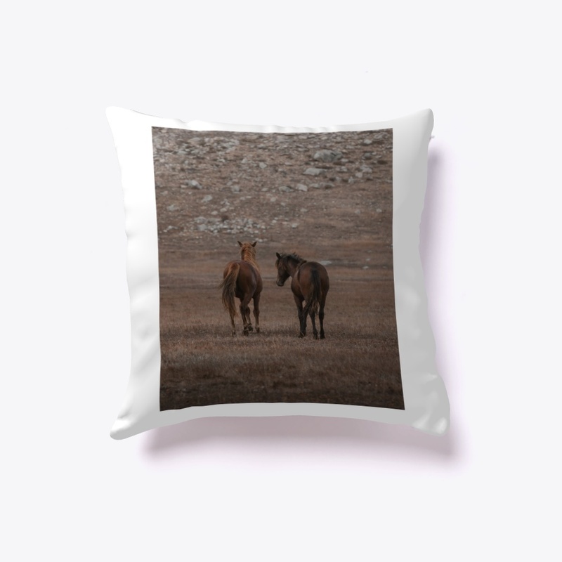 Prairie Horse Pillow