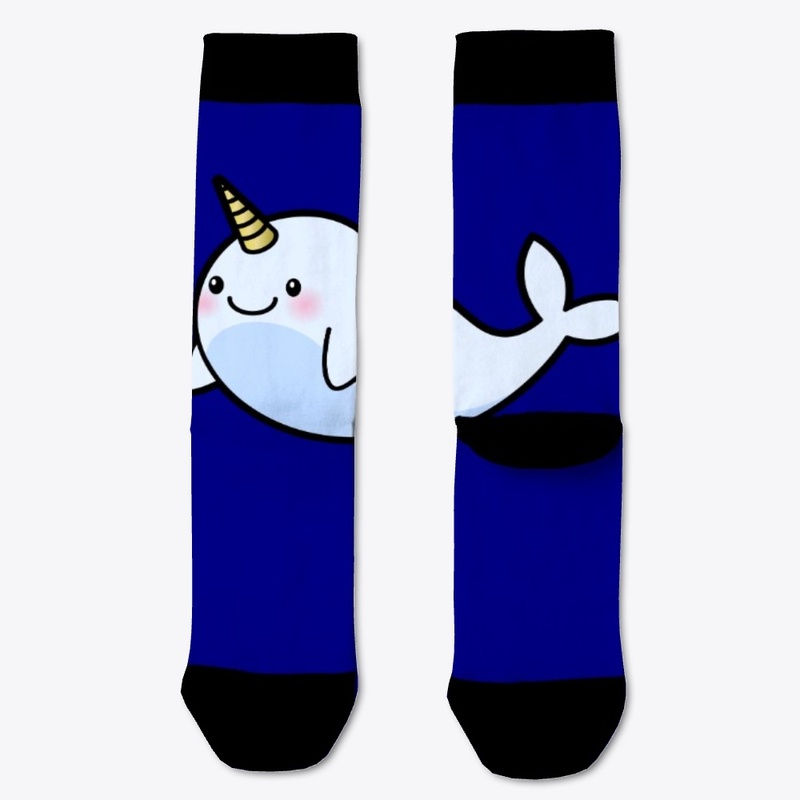 Simple Narwhal Face Halloween Costume 