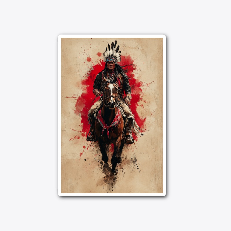 Native Warrior - Design 2