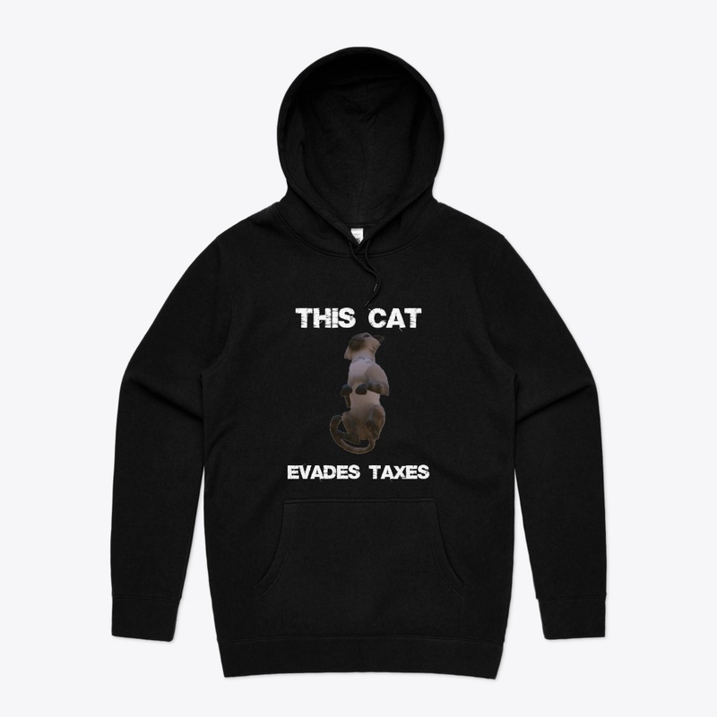 This cat evades taxes