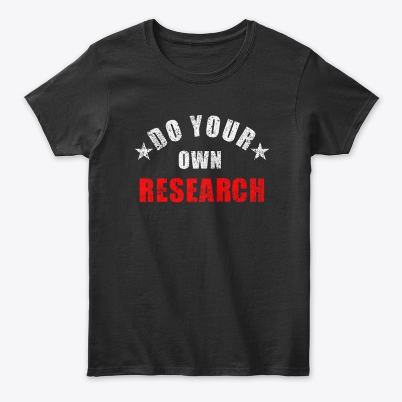 Do your own research, be a free thinker 