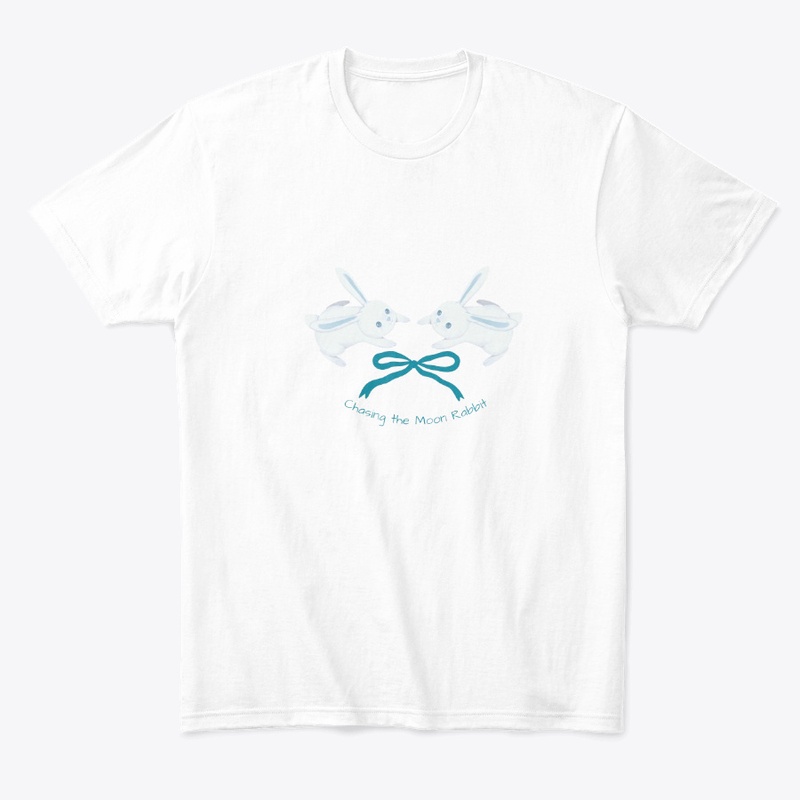 adorable rabbit-and-bow design 