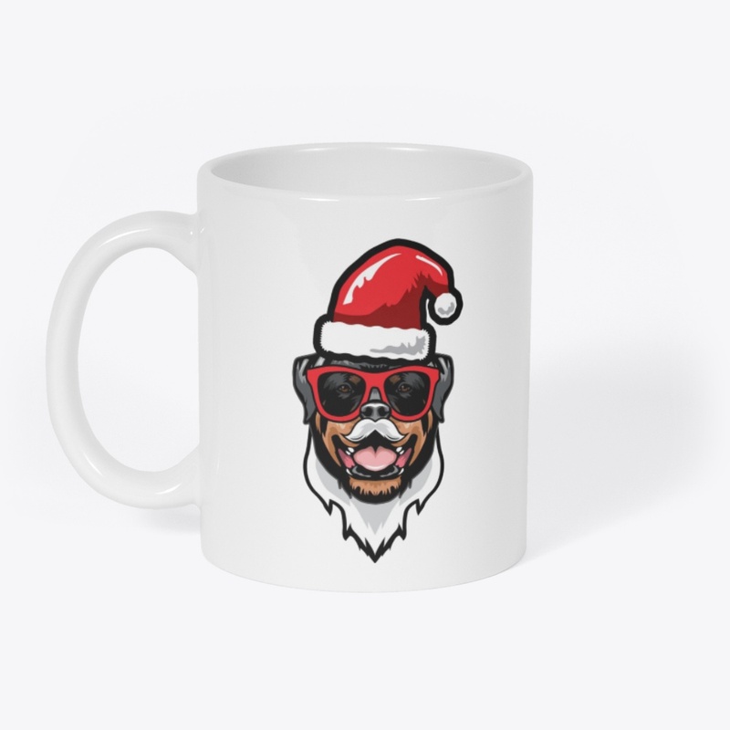 Santa Rottweiler 