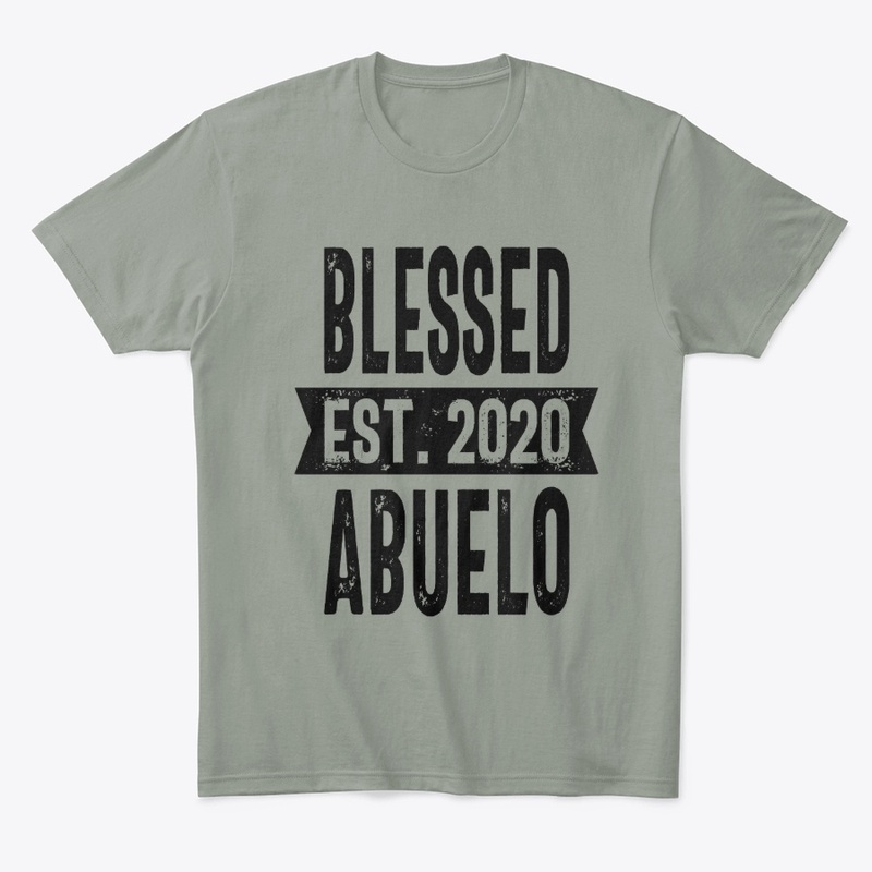 Blessed Est. 2020 Abuelo Grandpa Gift